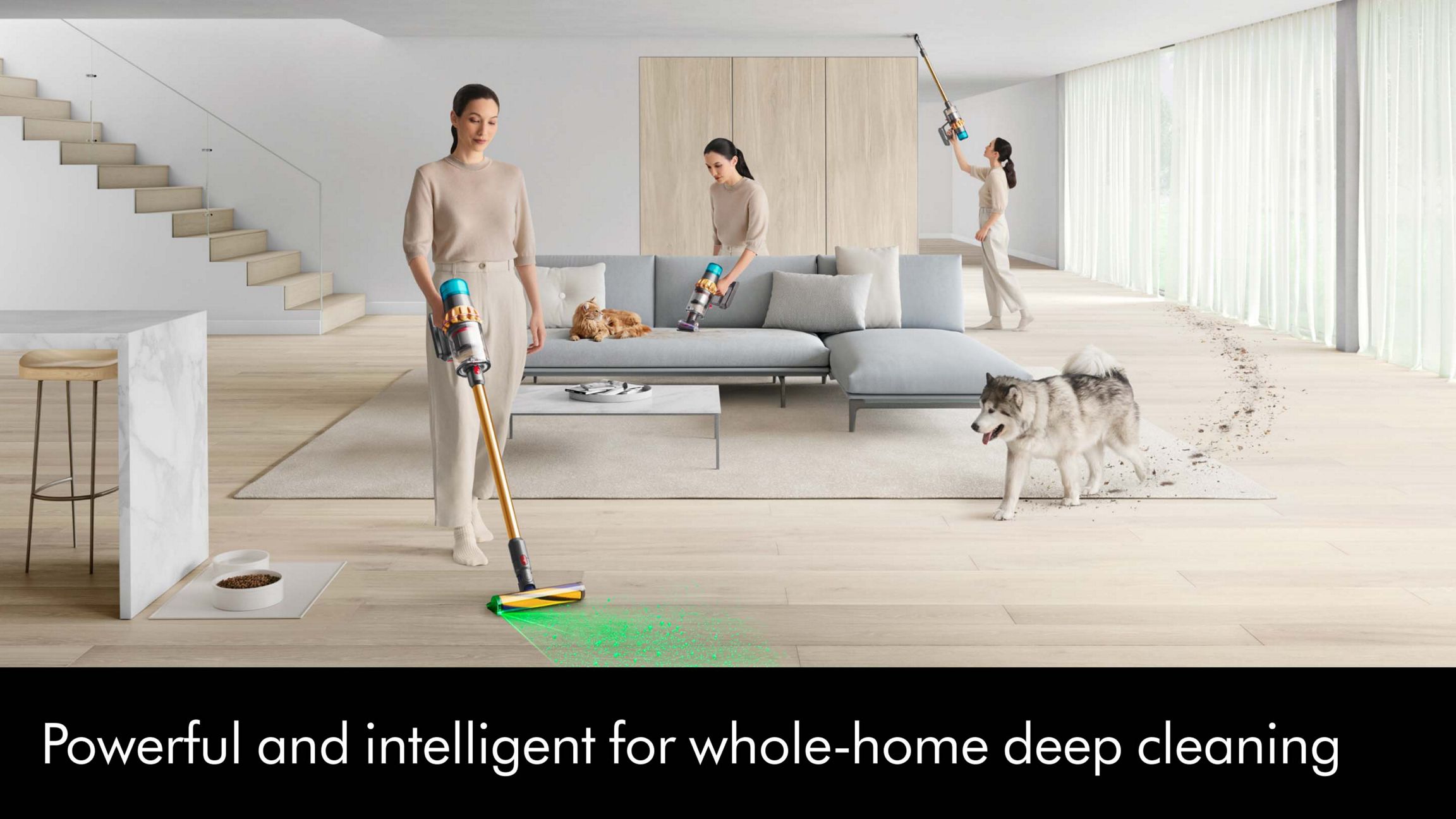 Dyson V15 Laser-Stauberkennungstechnologie